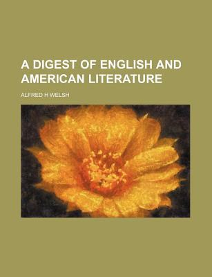 A Digest of English and American Literature 封面