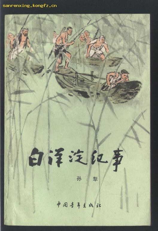 白洋淀纪事 封面